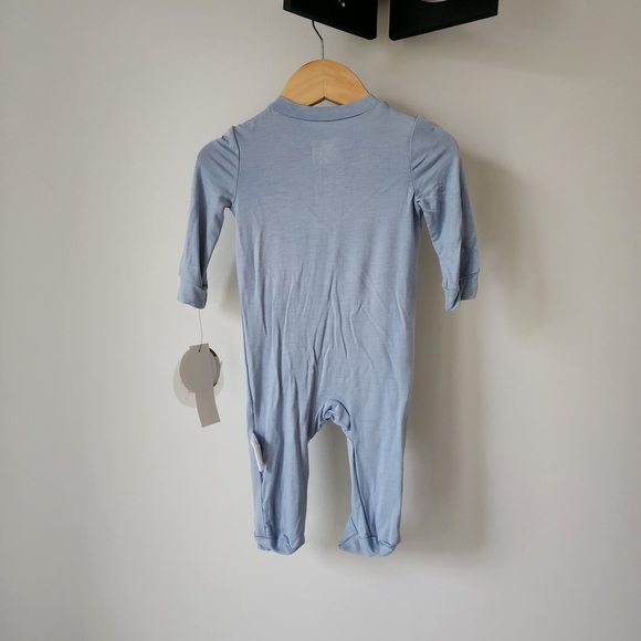 Milkberry Blue Baby Sleeper | 0-3M | NWT - Picture 7 of 7